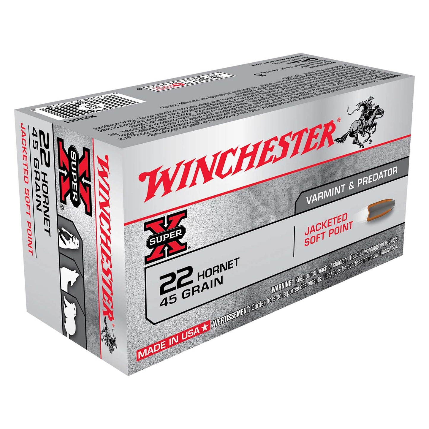 WINCHESTER .22 Hornet JSP