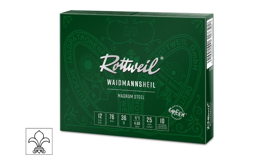 Rottweil Waidmannsheil Magnum Steel 12/76 4,0 mm