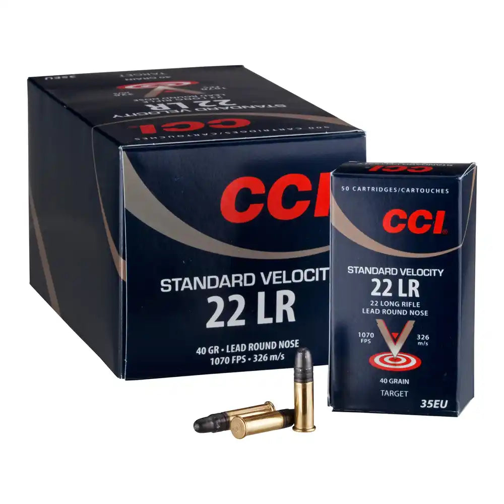 CCI .22 lfb. Standard Velocity 2,6g/40grs. 50Stk.