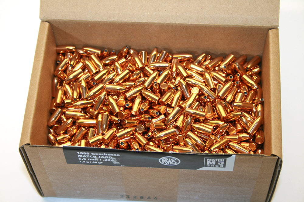 RWS Geschosse MJ .224/5,6mm 3,0g/46gr