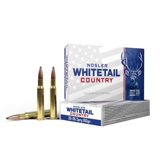 NOSLER Büchsenpatronen Whitetail Country (Kal. .30-06, 165grs./10,69g SB SP)
