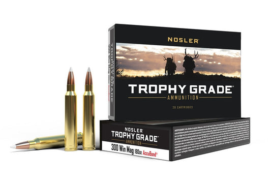 NOSLER Büchsenpatronen Trophy Grade, (Kal. .300 Win. Mag.,180 grs./11,66 g AB SP)