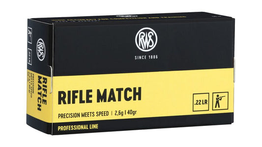 RWS .22 RIFLE MATCH 2,6g/40gr