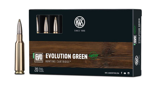RWS 6,5 Creedmoor EVOLUTION GREEN 6,0g/93gr - 20 Stk