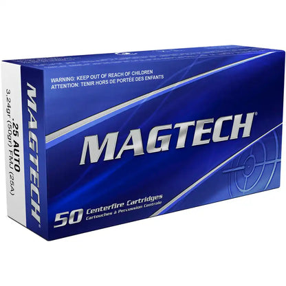 Magtech 6,35 Browning Vollmantel 3,2g/50grs.
