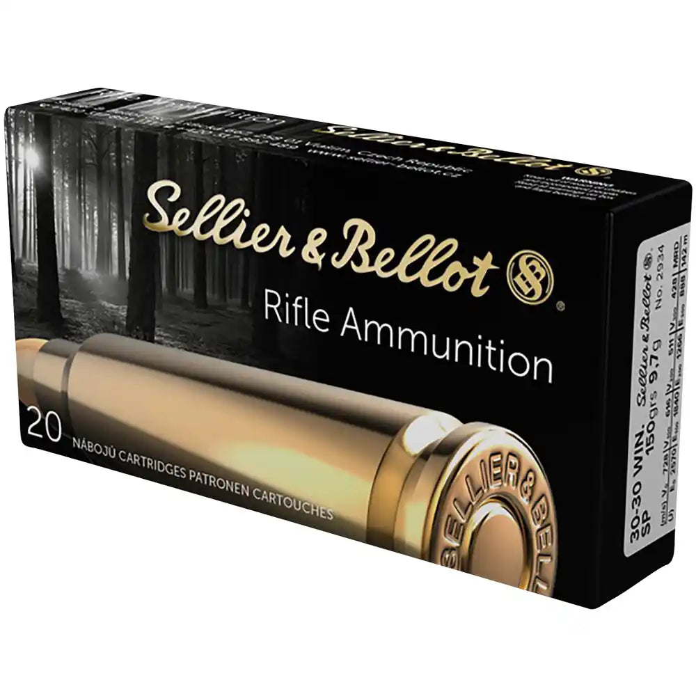Sellier & Bellot .30-30 Win. Teilmantel-Fk 9,7g/150grs.