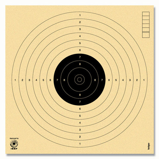 Luftpistolenscheibe 10m - 1000 Stk