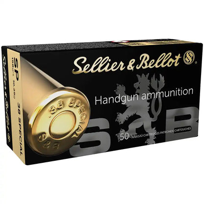 Sellier & Bellot .38 Spec. Teilmantel 10,24g/158grs.
