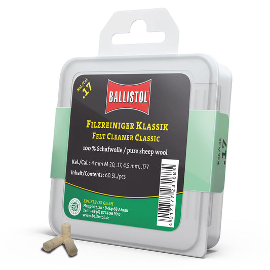 BALLISTOL Filzreiniger Klassik Kal. .17 / 60 Stk.
