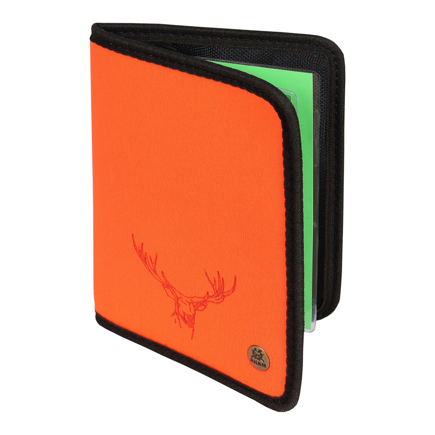 Jagdscheinetui Neopren Orange