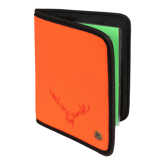 Jagdscheinetui Neopren Orange