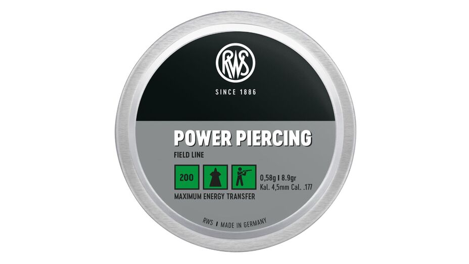 RWS Power Piercing 0,58g/8,9gr Ø 4,50