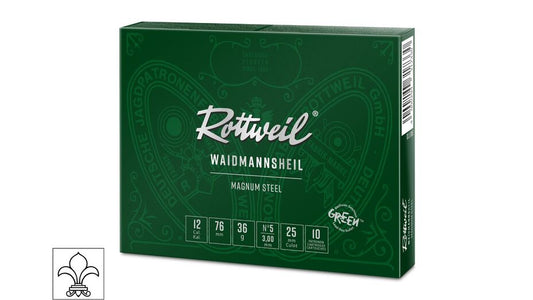 Rottweil Waidmannsheil Magnum Steel 12/76 3,0 mm