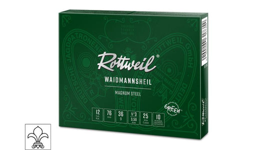 Rottweil Waidmannsheil Magnum Steel 12/76 3,5 mm
