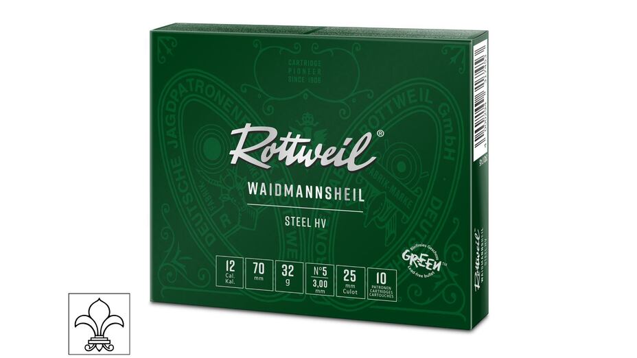 Rottweil Waidmannsheil Steel HV 12/70 3,0 mm  32g- 10 Stück