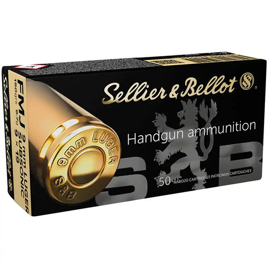 Sellier & Bellot 9 mm Luger Vollmantel Subsonic 9,7g/150grs.