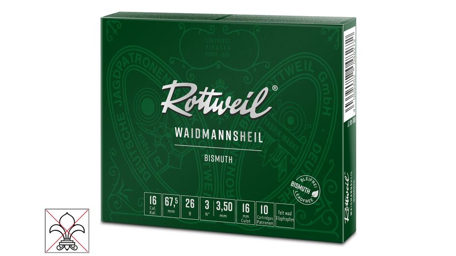 Rottweil Waidmannsheil Bismuth 16/67,5 3,5 mm