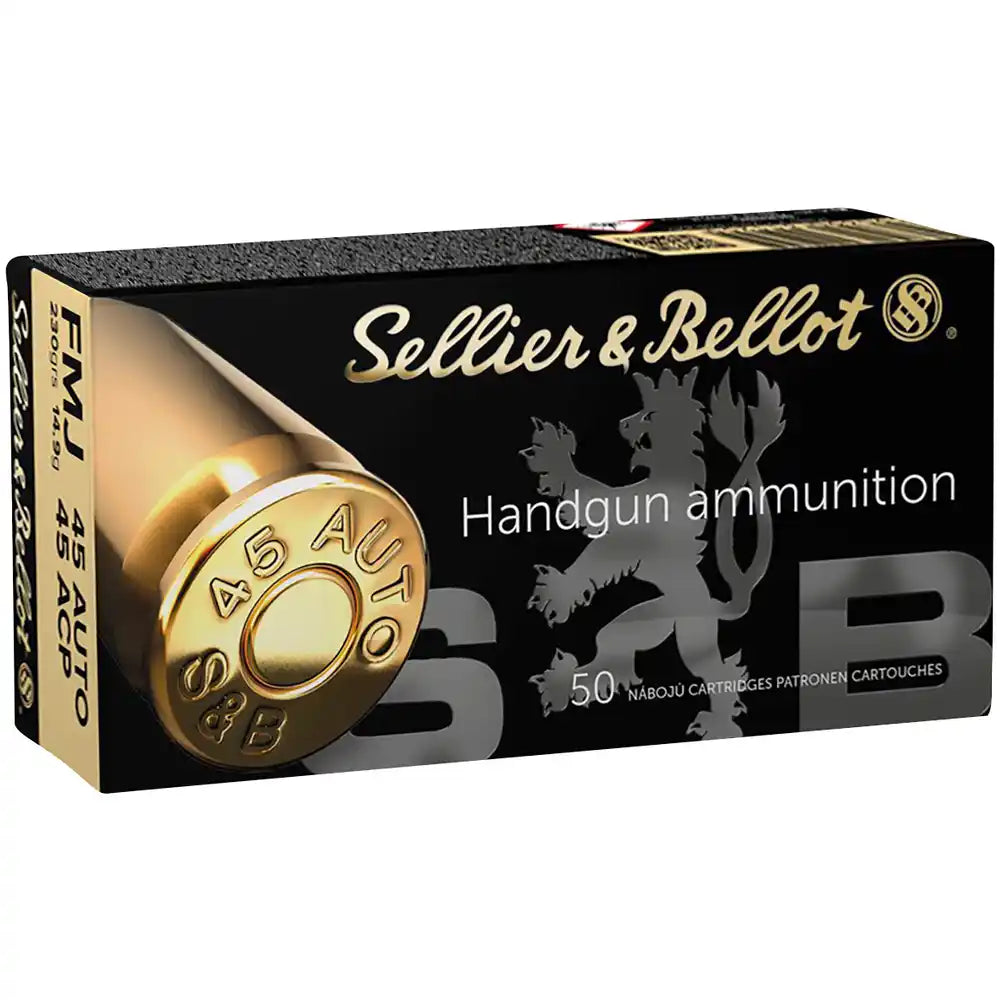 Sellier & Bellot .45 ACP Vollmantel 14,9g/230grs.