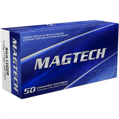 Magtech 9 mm Luger JHP 7,5g/115grs.