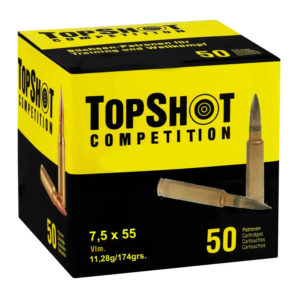 TOPSHOT Competition 7,5x55 Vlm BT 11,3g/174grs.