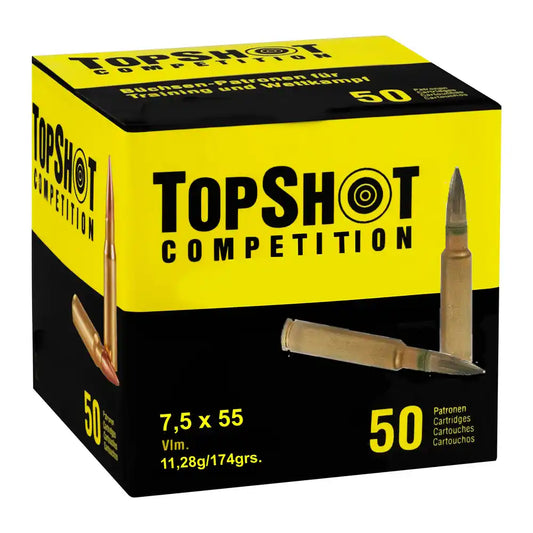 TOPSHOT Competition 7,5x55 Vlm BT 11,3g/174grs.